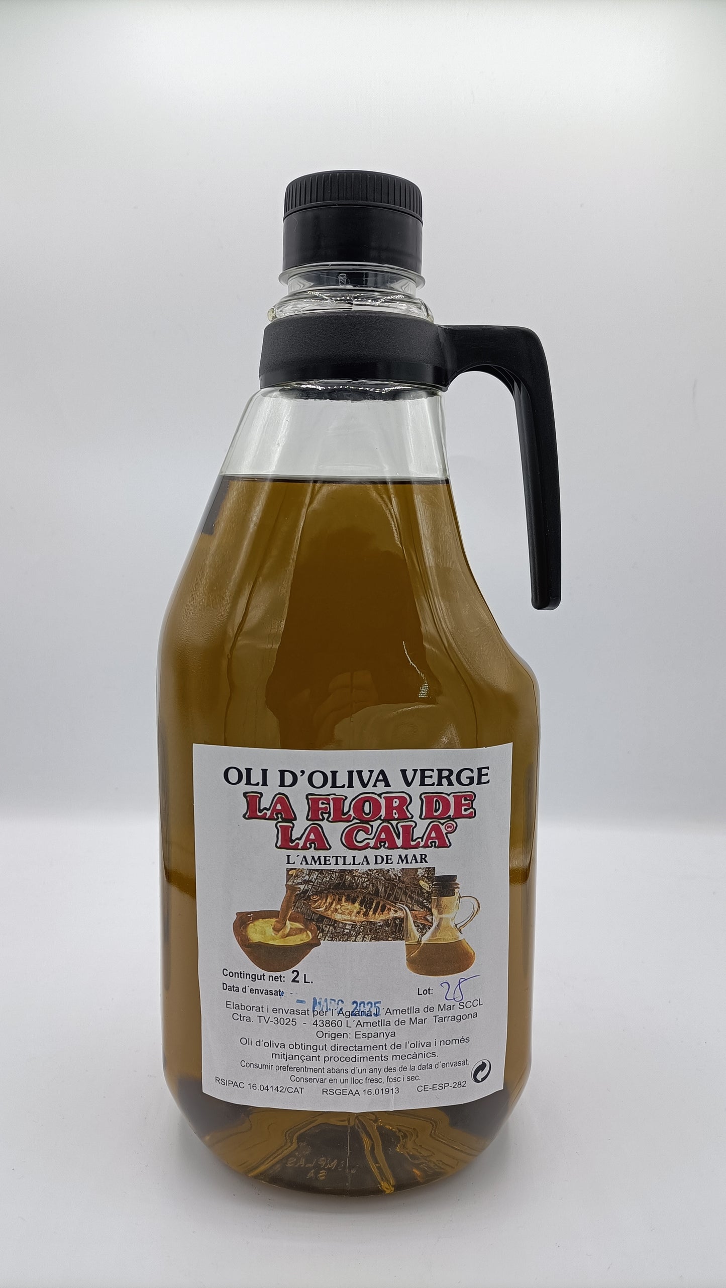Oli d'Oliva Verge Flor de la Cala 2 L