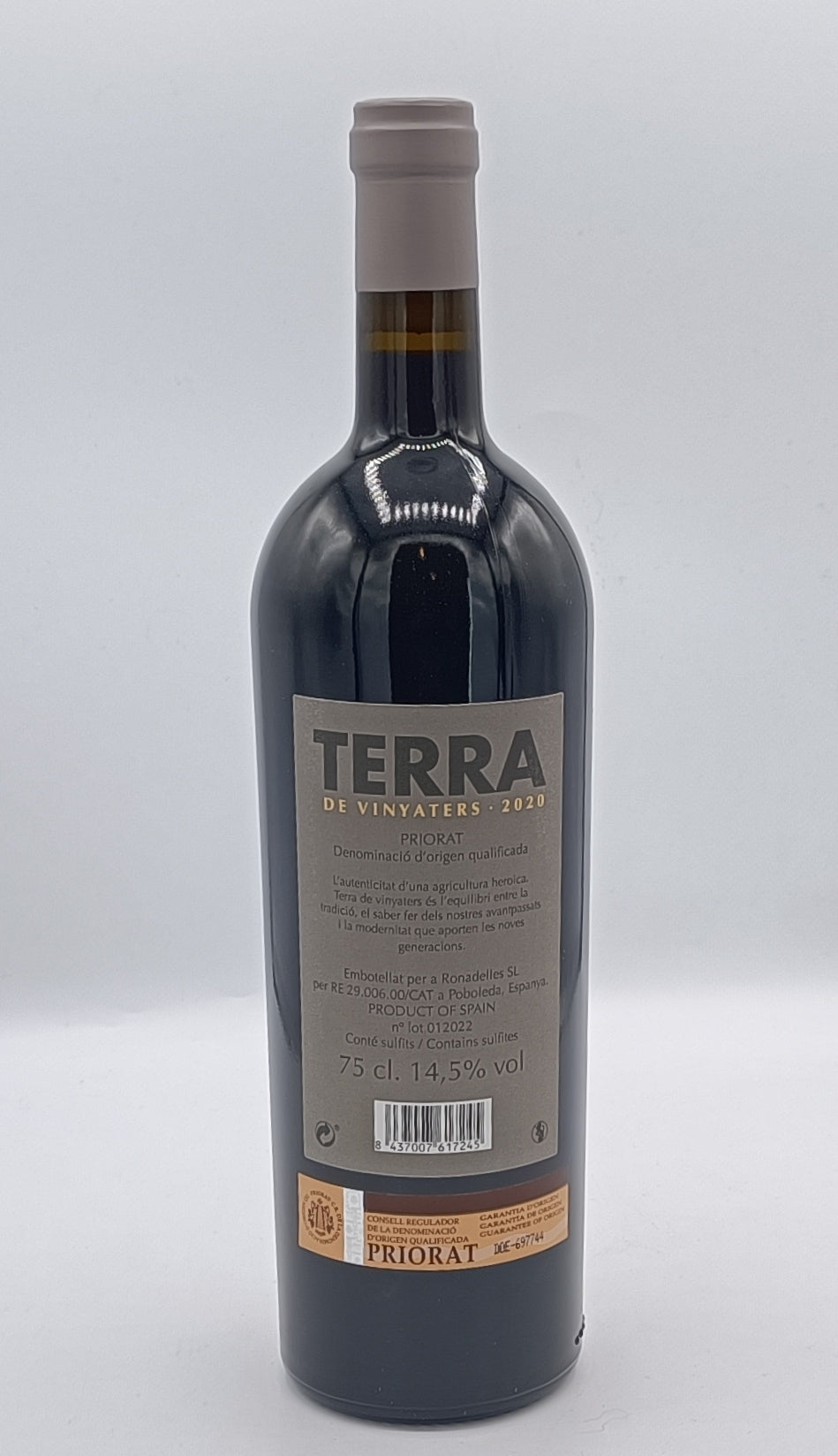Vi negre Terra de Vinyaters