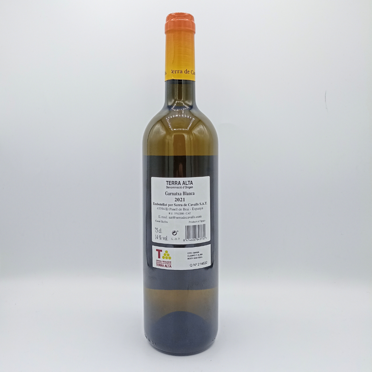 Vino Blanco Joven Serra de Cavalls
