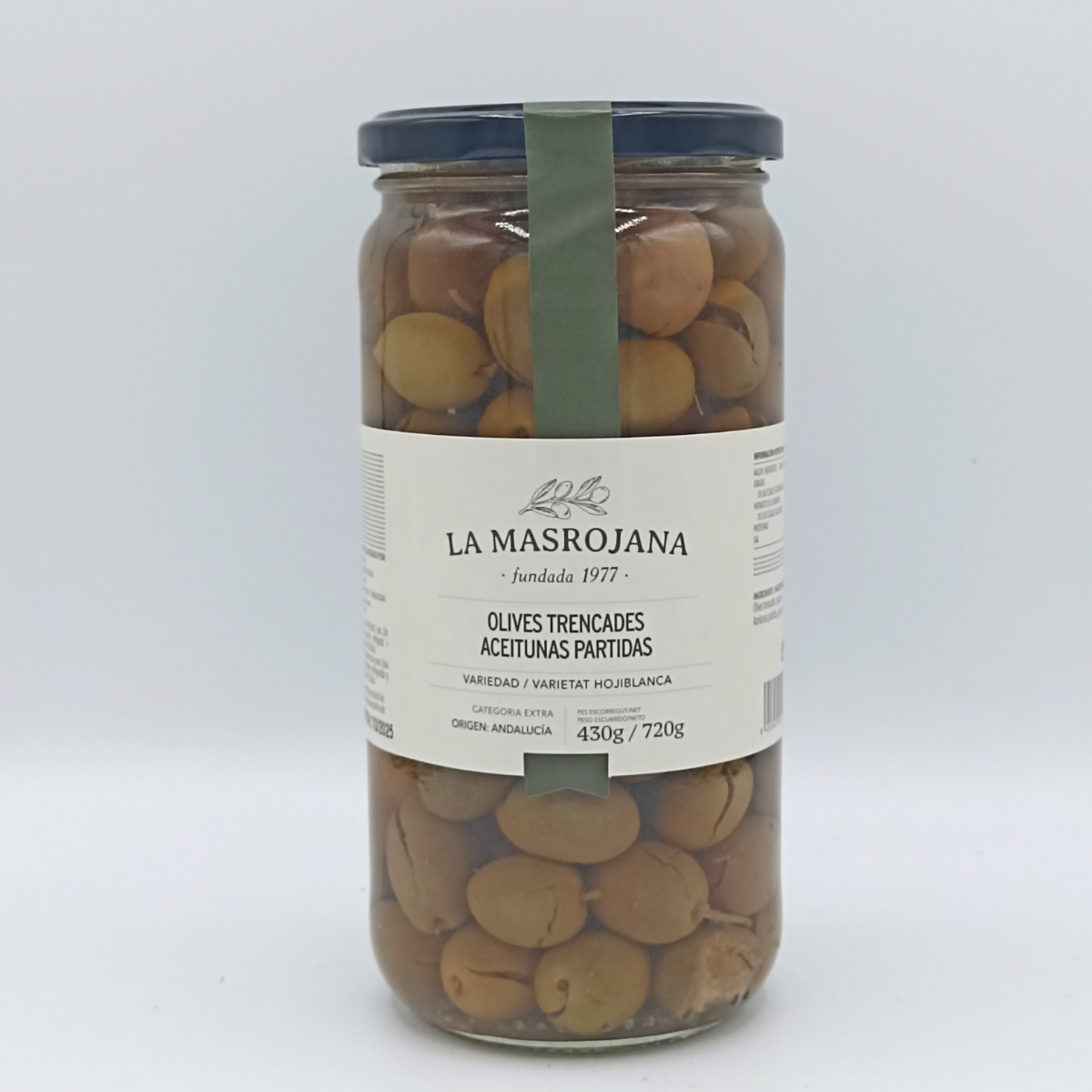 Olives Trencades La Masrojana 420 G.