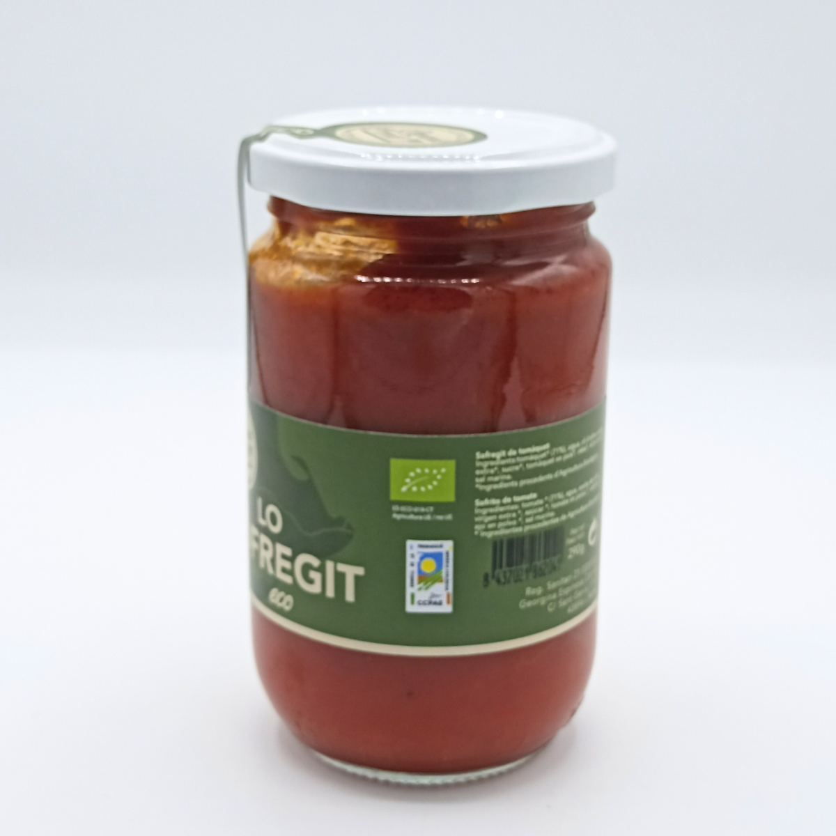 Sofrito Ecológico Km 0 "Lo Sofregit" Organic Foods 290 g