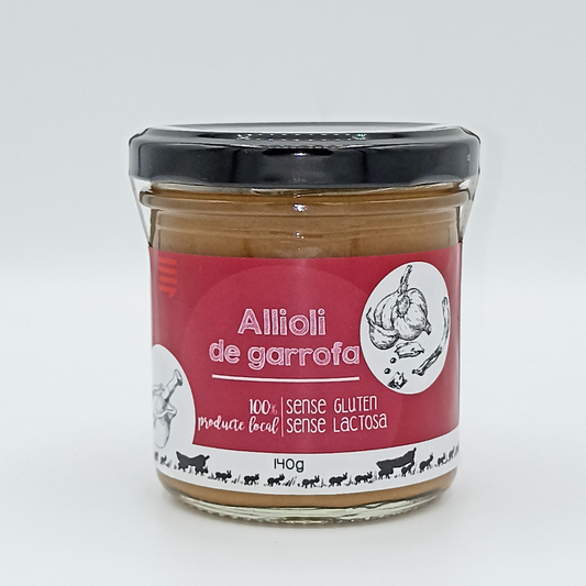 Allioli de Algarroba Menjamiques 140 gr.