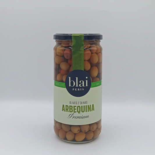 Olives Arbequines Ecològiques Blai 440 G.