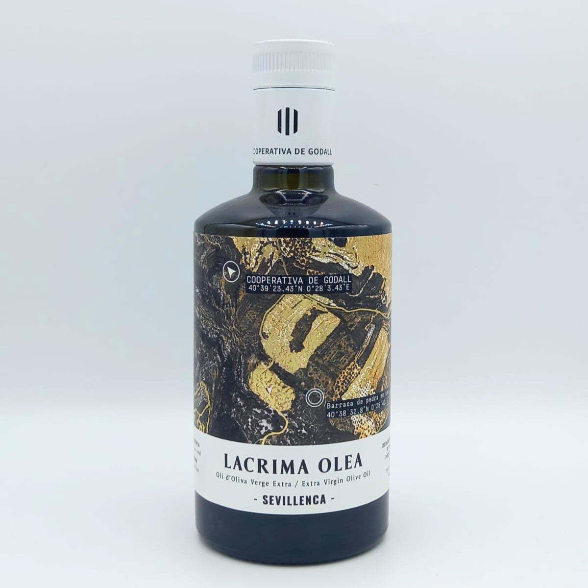 Oli d'Oliva Verge Extra Lacrima Aroma Monovarietal Sevillenca 500 ml.