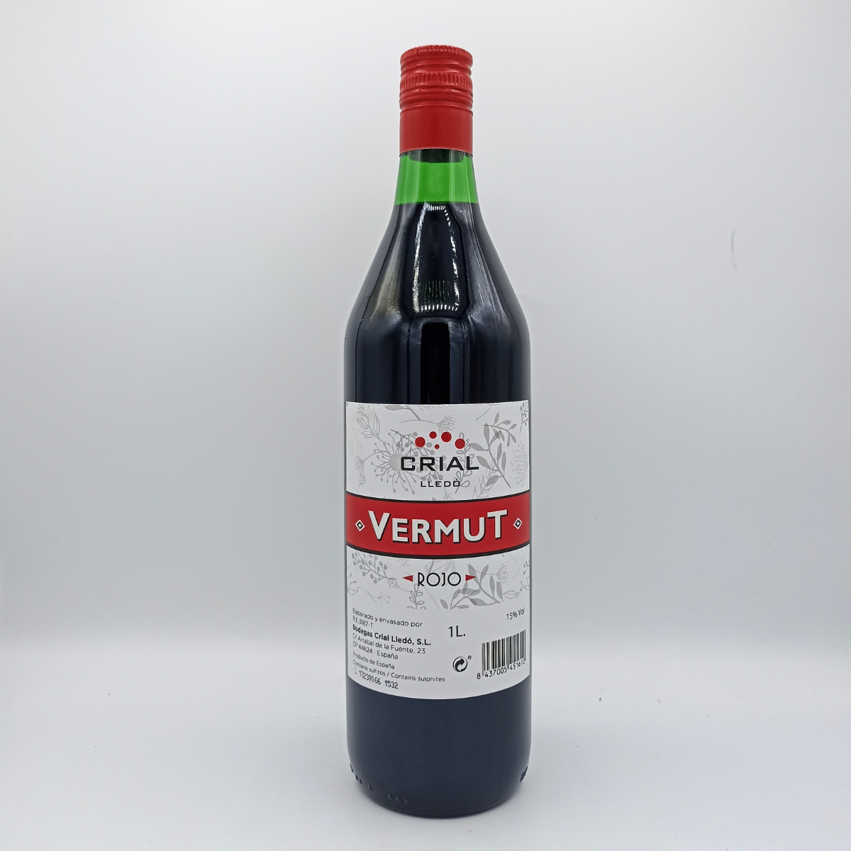 Vermut Rojo Crial Lledó 1 L.