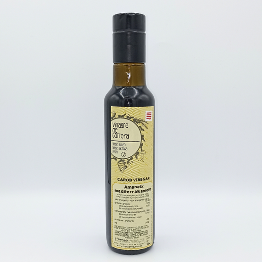 Vinagre de Algarroba Menjamiques 250 ml.