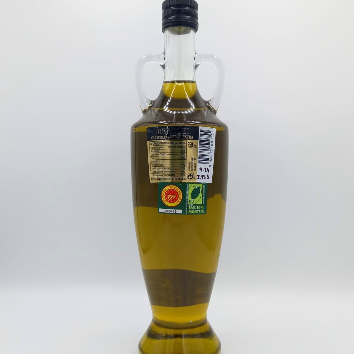 Aceite de Oliva Virgen Extra Iberolei Ánfora 0,75 l.