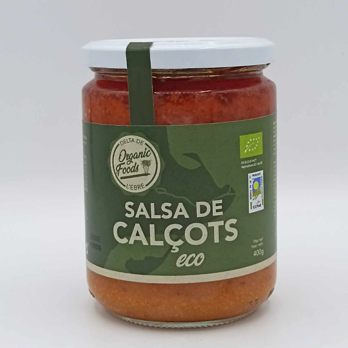 Salsa de Calçots Organic Foods 400g.