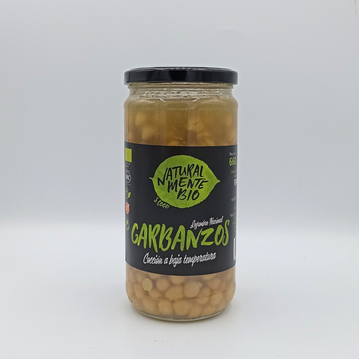 Garbanzos Ecológicos Naturalmente BIO 440 G.