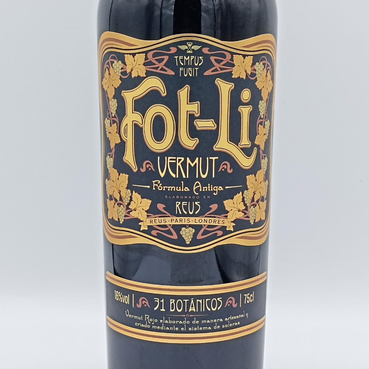 Vermut Roig Fot-Li Fòrmula Antiga 31 Botànics 0,75 L.