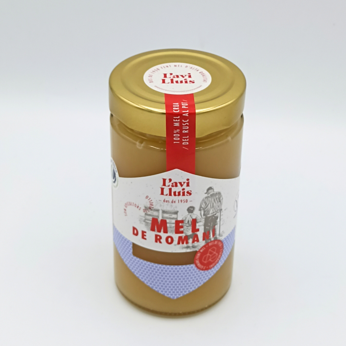 Miel de Romero Cristalizada "L'Avi Lluís" 500 G.