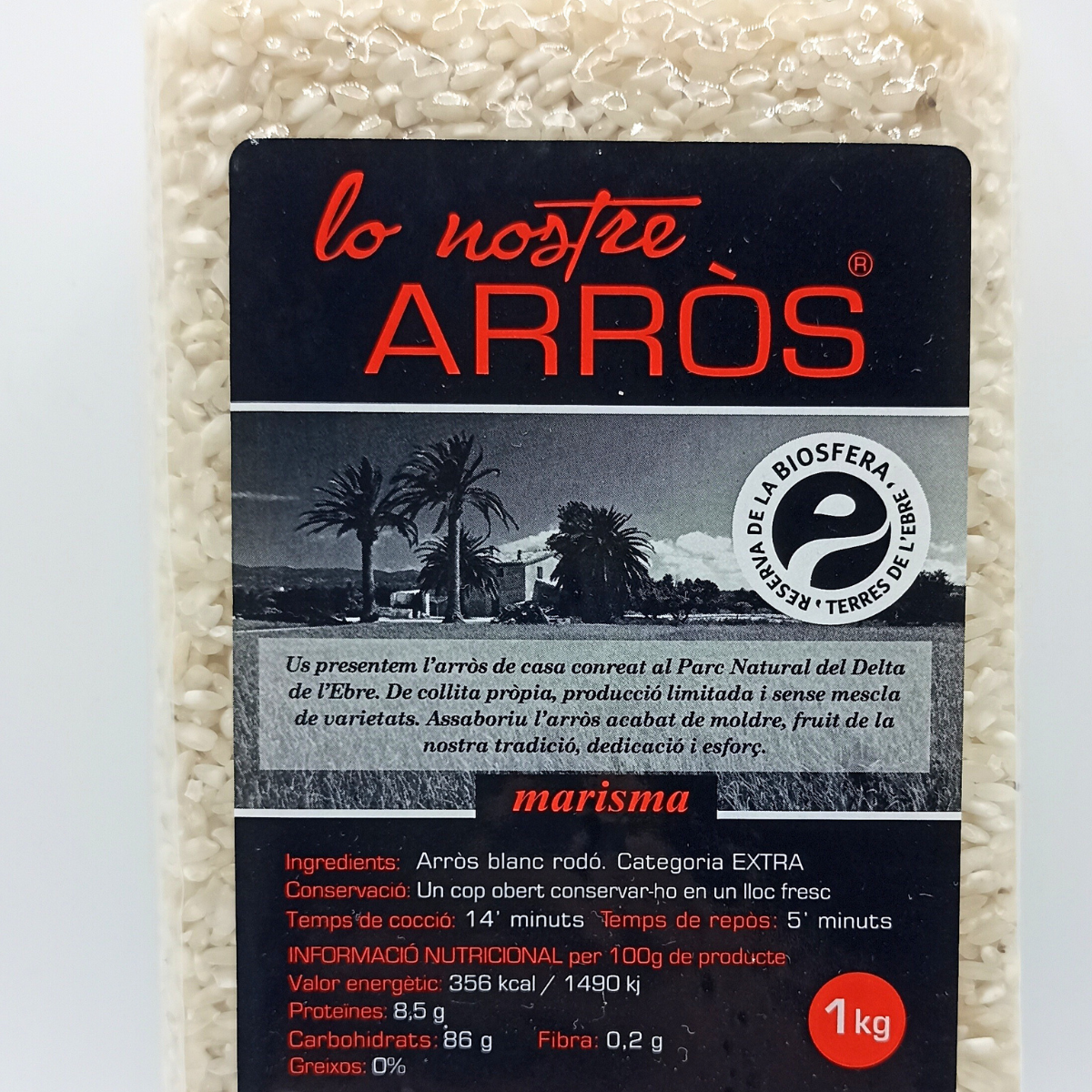 Arroz Marisma 'Lo Nostre Arròs' 1 kg