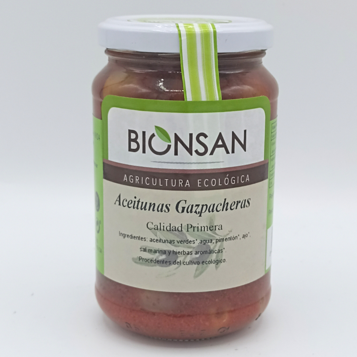 Aceitunas Gazpacheras Bionsan 350 G.