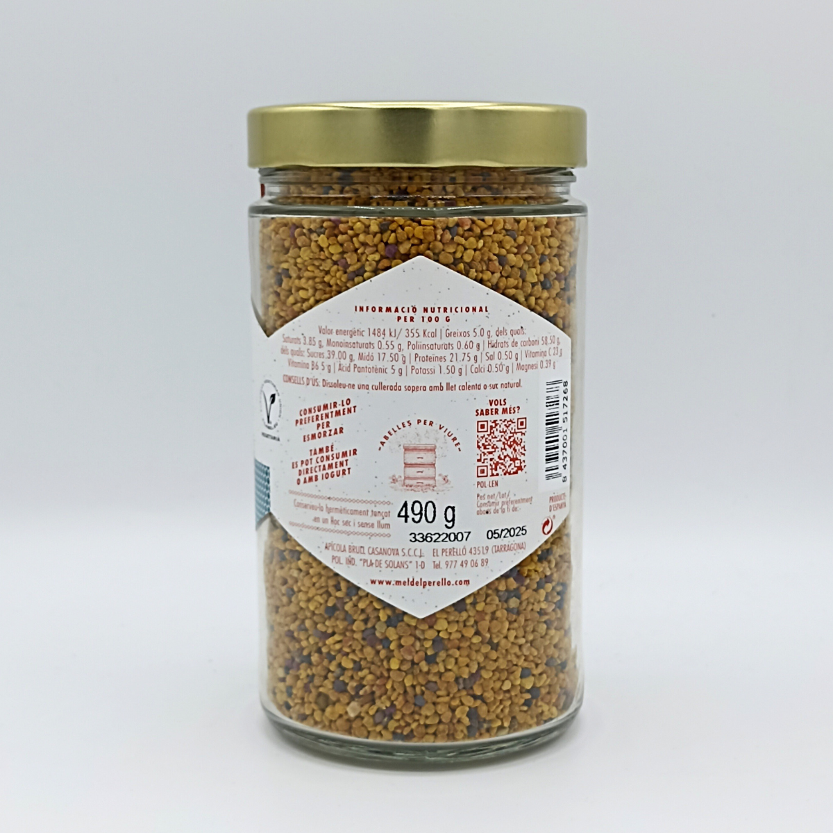 Pol.len Natural "L'Avi Lluís" 500 G.