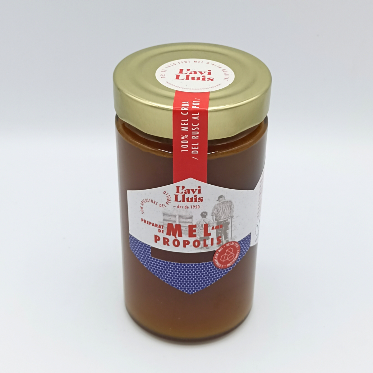 Mel de Pròpolis "L'Avi Lluís" 500 G.