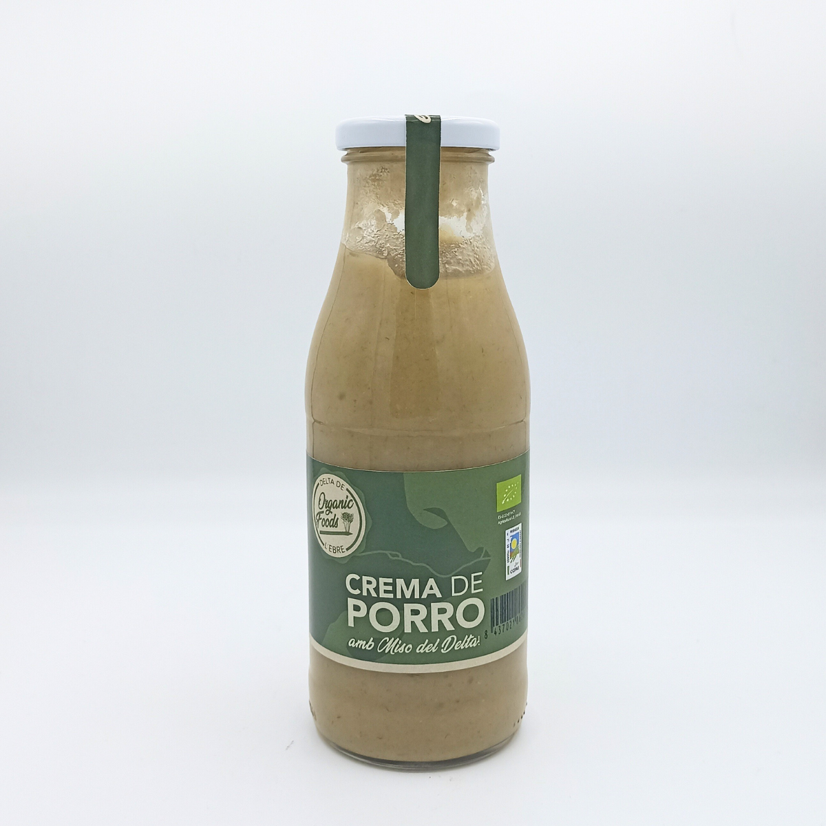 Crema de Porro i Miso Ecològica Organic Foods 500 ml