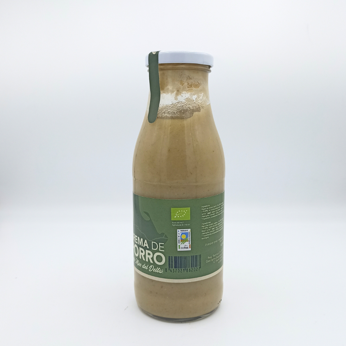 Crema de Porro i Miso Ecològica Organic Foods 500 ml