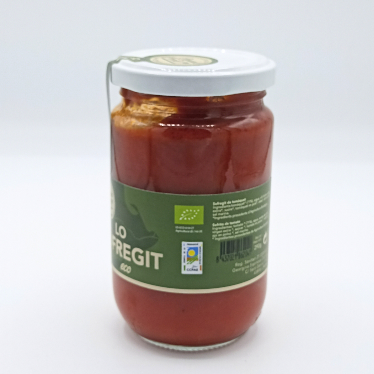 Sofregit Ecològic Km 0 "Lo Sofregit" Organic Foods 290 g 