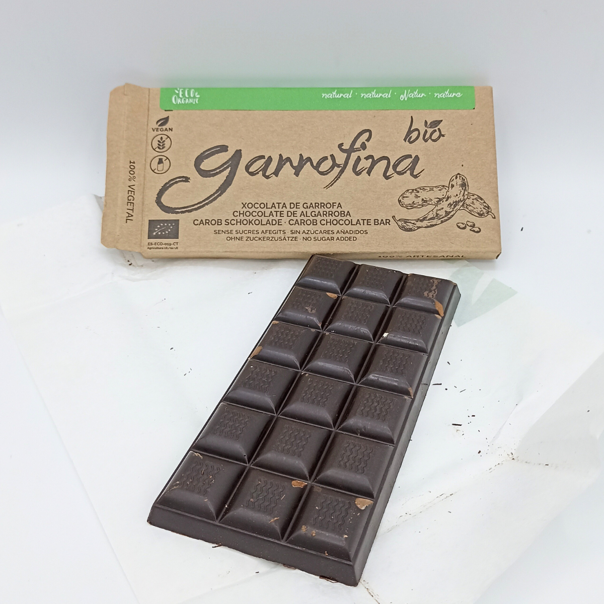 Xocolata de Garrofa La Garrofina 100 G.