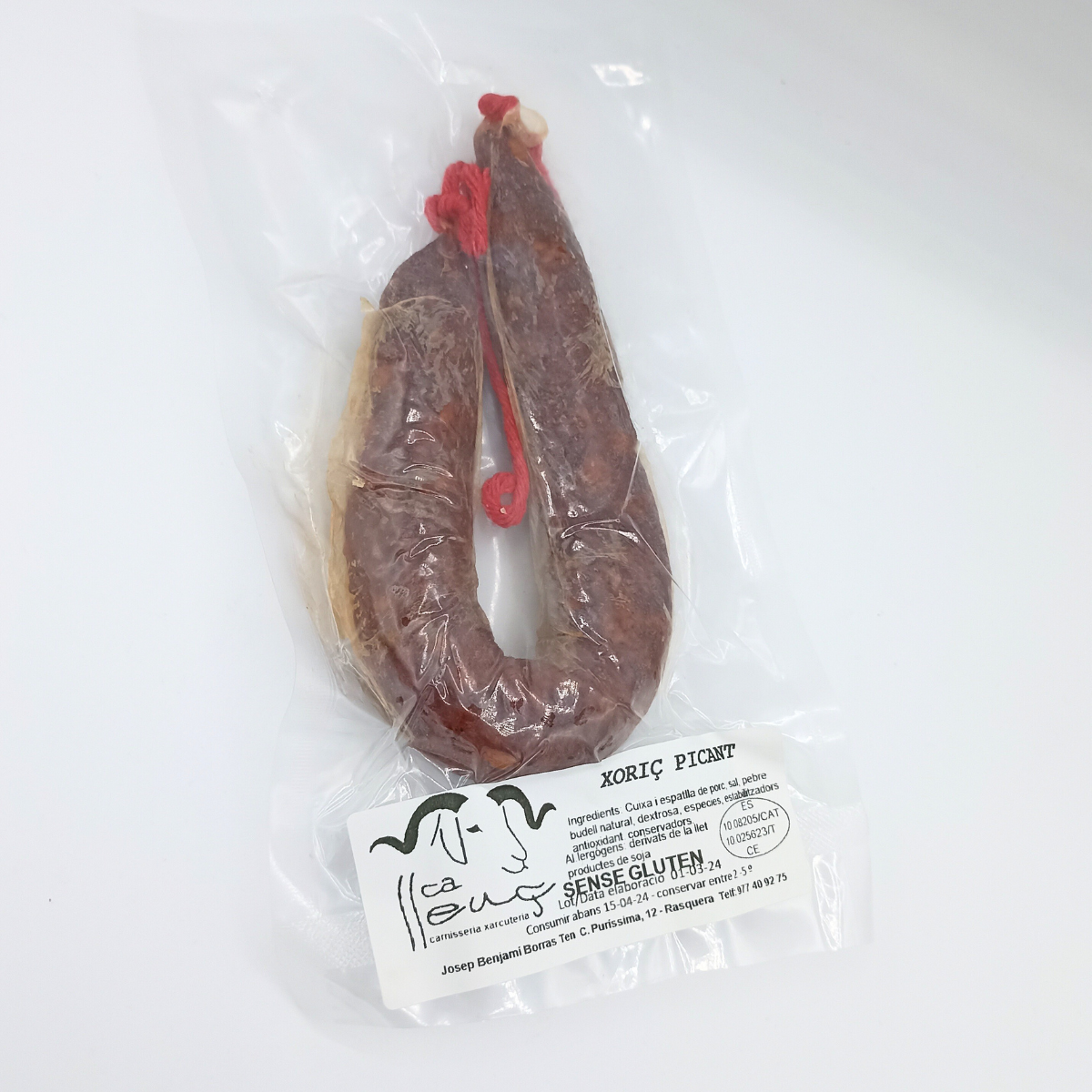 Chorizo Picante Artesanal Ca Llenç 160 g